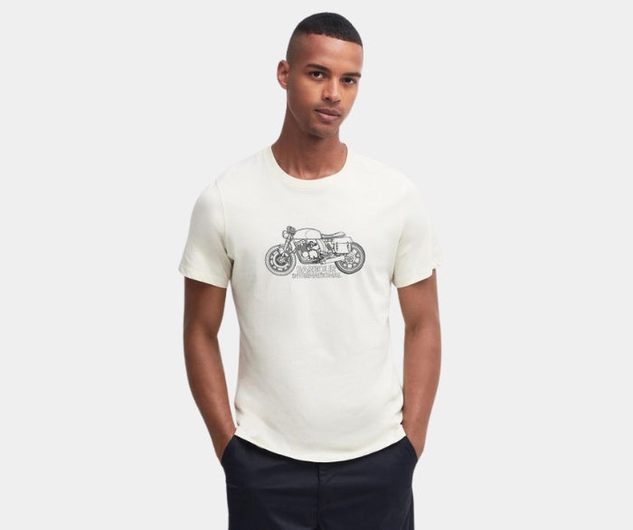 BARBOUR T-SHIRT MOTOR - MTS1295