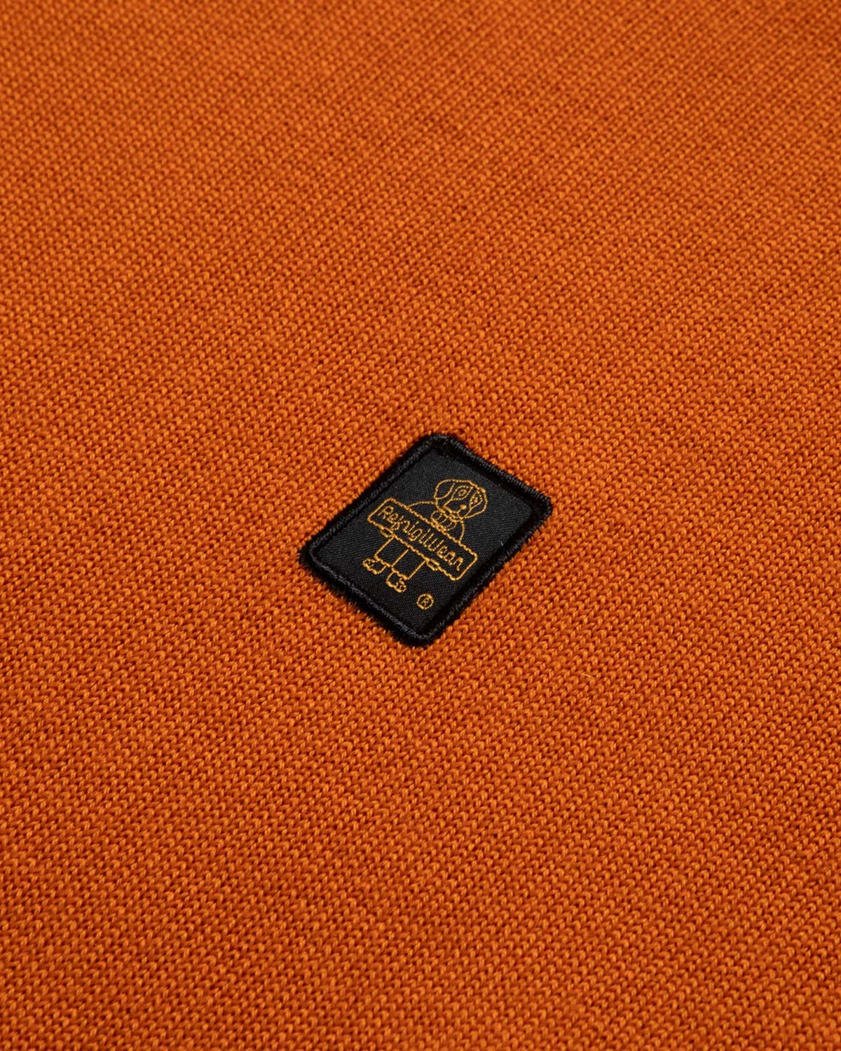 RefrigiWear Bennet – Maglione girocollo in lana merino Terracotta