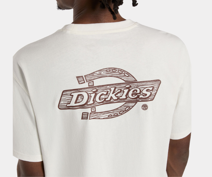 DICKIES WOOD LOGO T SHIRT S-4ZAT
