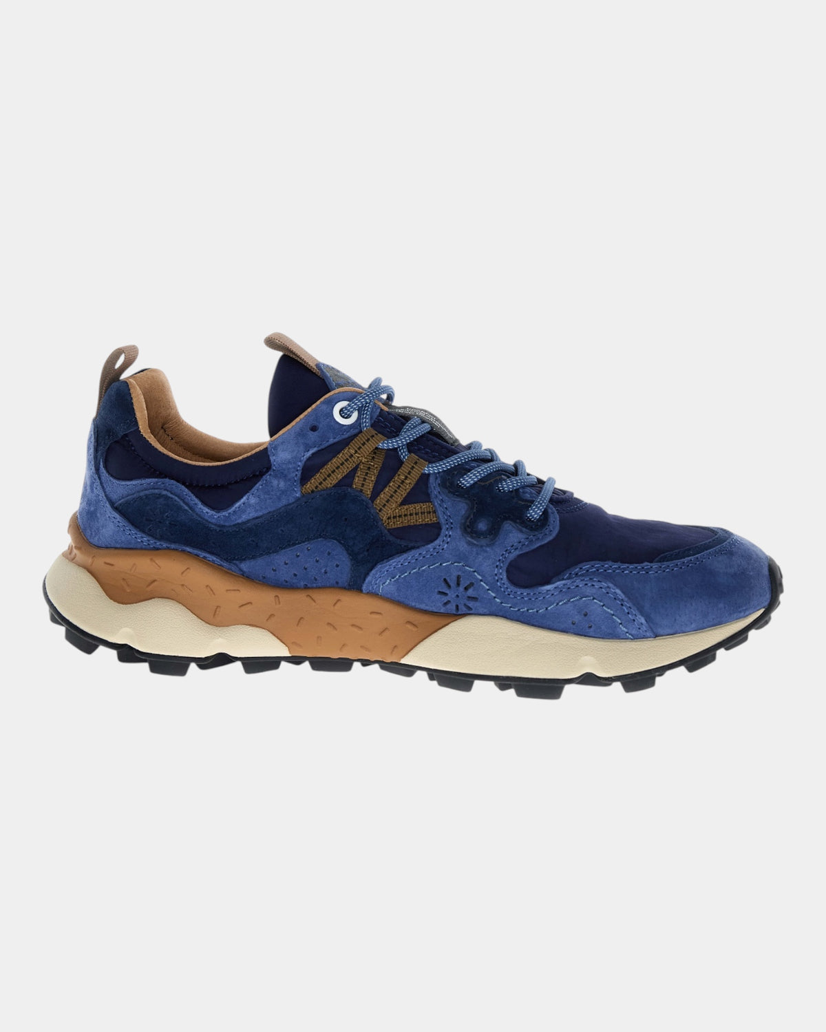 Flower Mountain Yamano 3 - Navy, Blue, Marrone