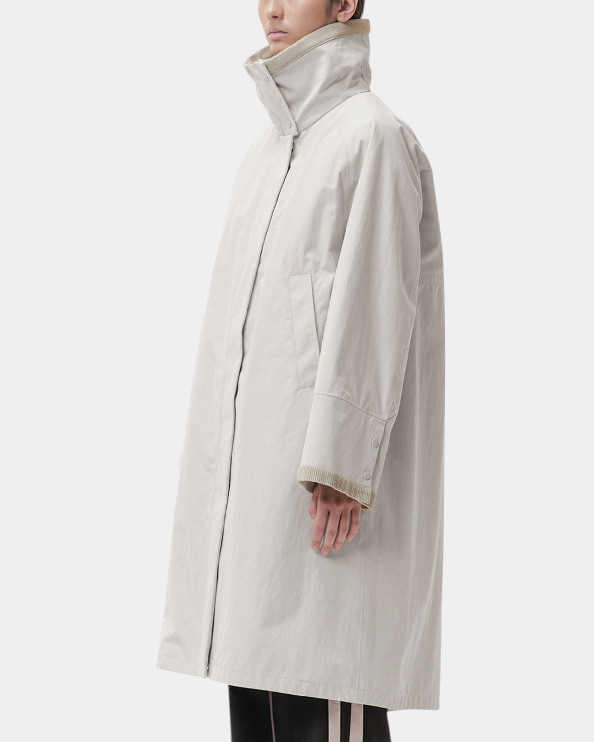 Duno Karla – Giacca lunga impermeabile con interno staccabile