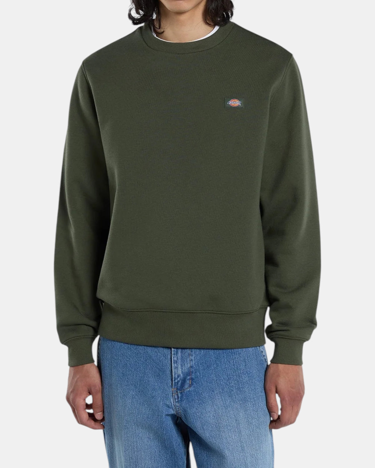 Dickies Oakport Crew – Felpa girocollo Verde scuro