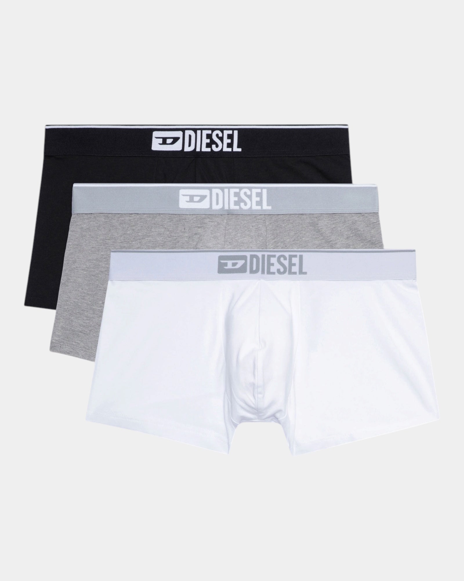 Diesel Set 3 Boxer Umbx-Damienthreepack Bianco/Grigio