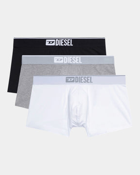Diesel Set 3 Boxer Umbx-Damienthreepack Bianco/Grigio
