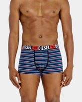 Diesel Set 3 Boxer Righe Blu/Nero