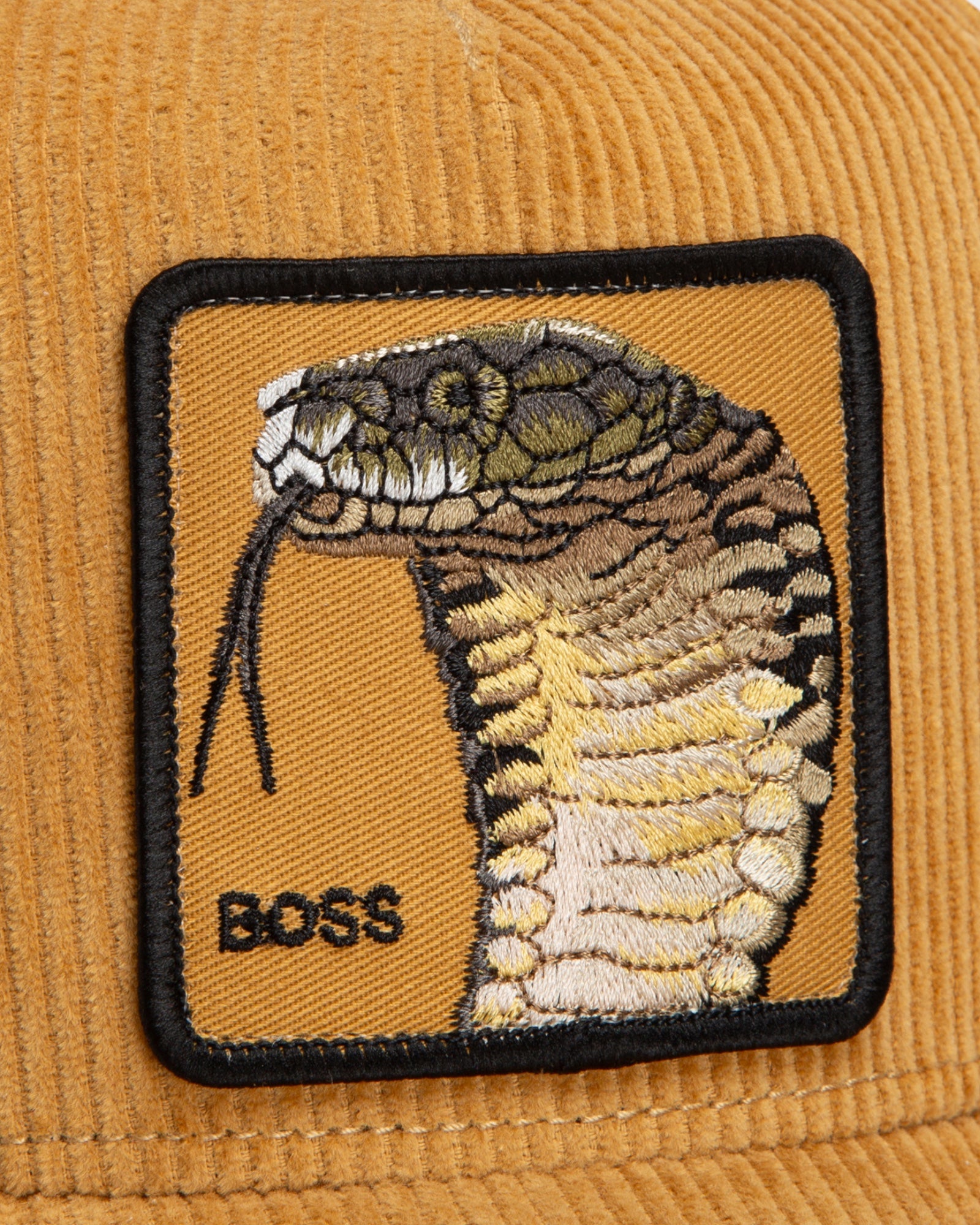 Goorin Bros. Corduroy Boss – Cappellino trucker Ocra