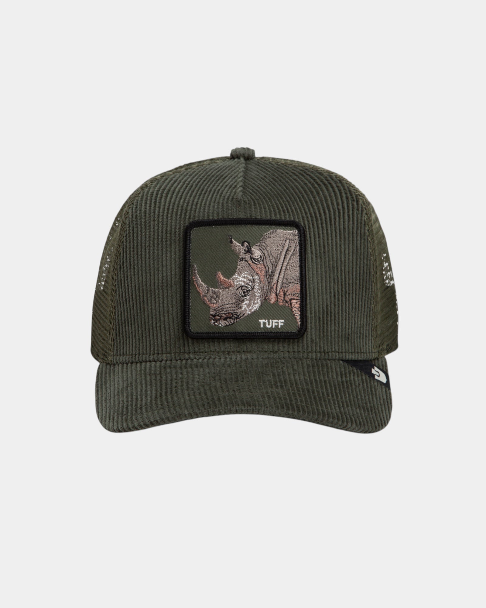 Goorin Bros. Corduroy Tuff – Cappellino trucker Verde oliva