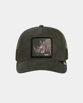 Goorin Bros. Corduroy Tuff – Cappellino trucker Verde oliva