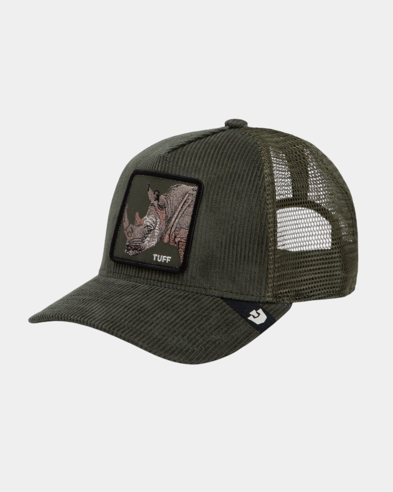 Goorin Bros. Corduroy Tuff – Cappellino trucker Verde oliva
