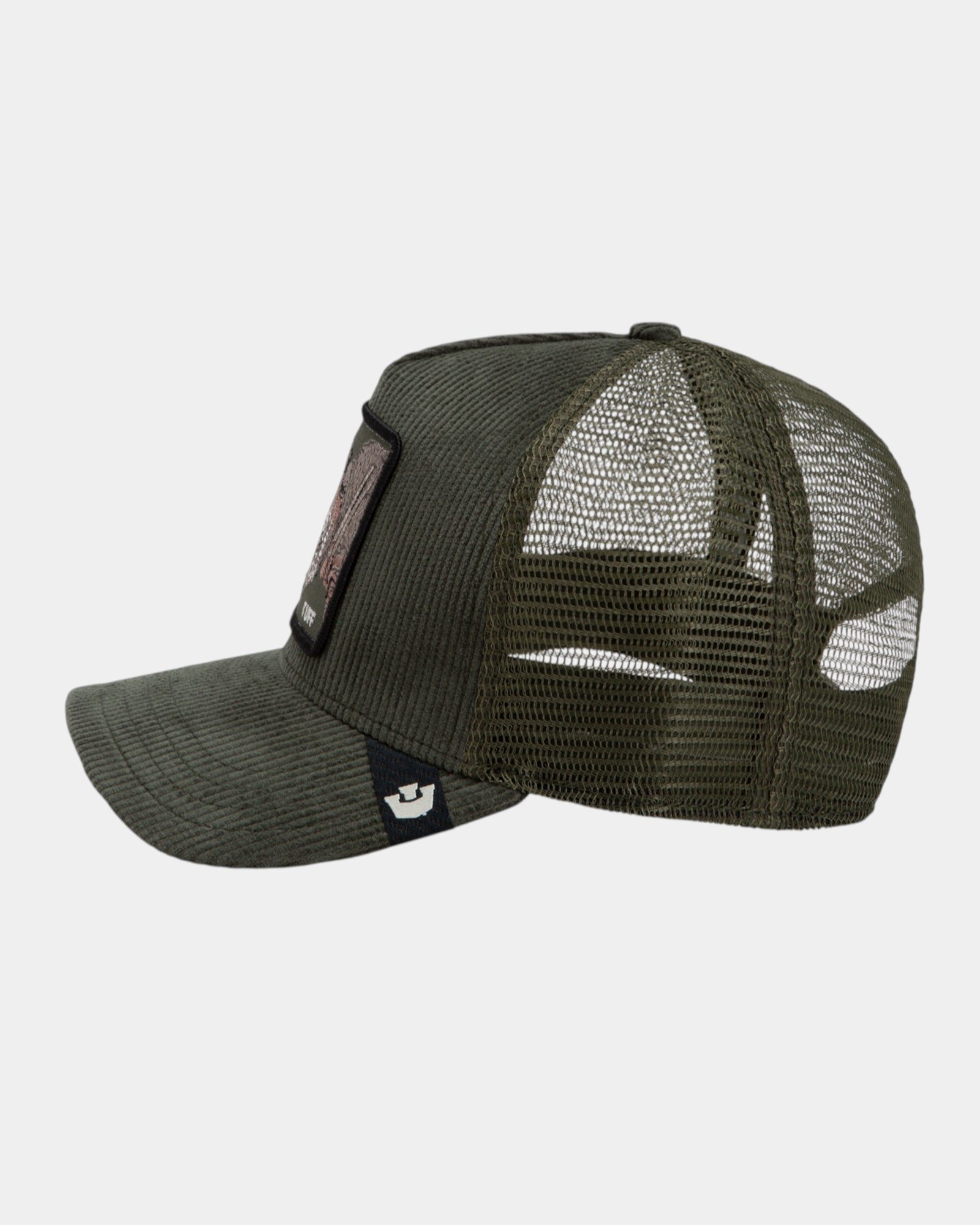 Goorin Bros. Corduroy Tuff – Cappellino trucker Verde oliva