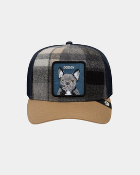 Goorin Bros. Brit Frenchie – Cappellino trucker a quadri Grigio