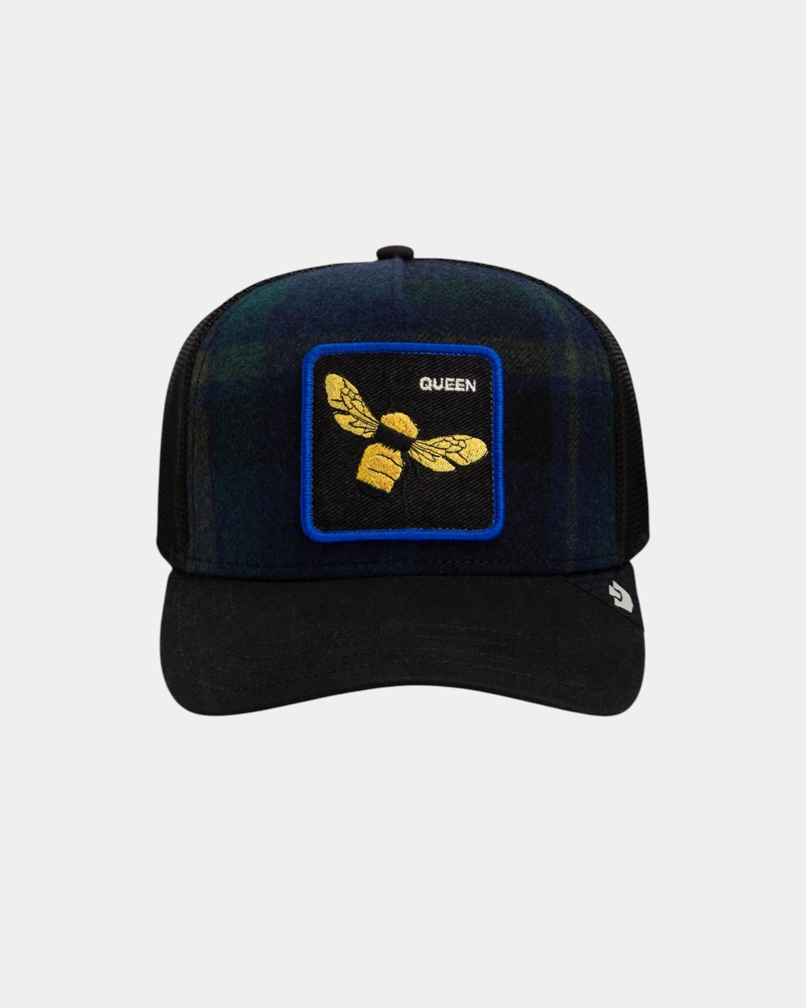 Goorin Bros. Brit Queen – Cappellino trucker tartan Blu/Verde