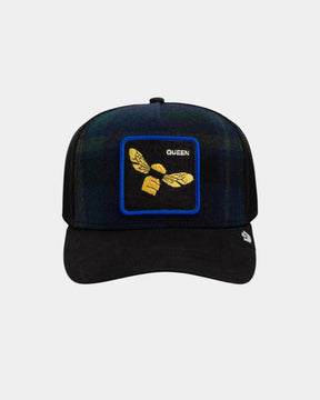 Goorin Bros. Brit Queen – Cappellino trucker tartan Blu/Verde