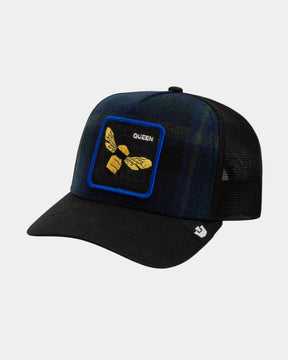 Goorin Bros. Brit Queen – Cappellino trucker tartan Blu/Verde
