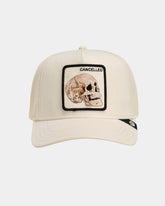 Goorin Bros. Suede Cancelled Skull – Cappellino trucker Crema