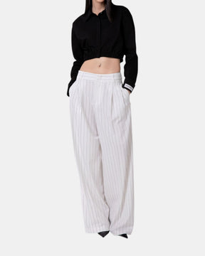 PANTALONE OVER GESSATO - S-W02565