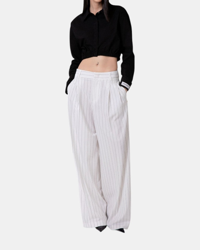 PANTALONE OVER GESSATO - S-W02565