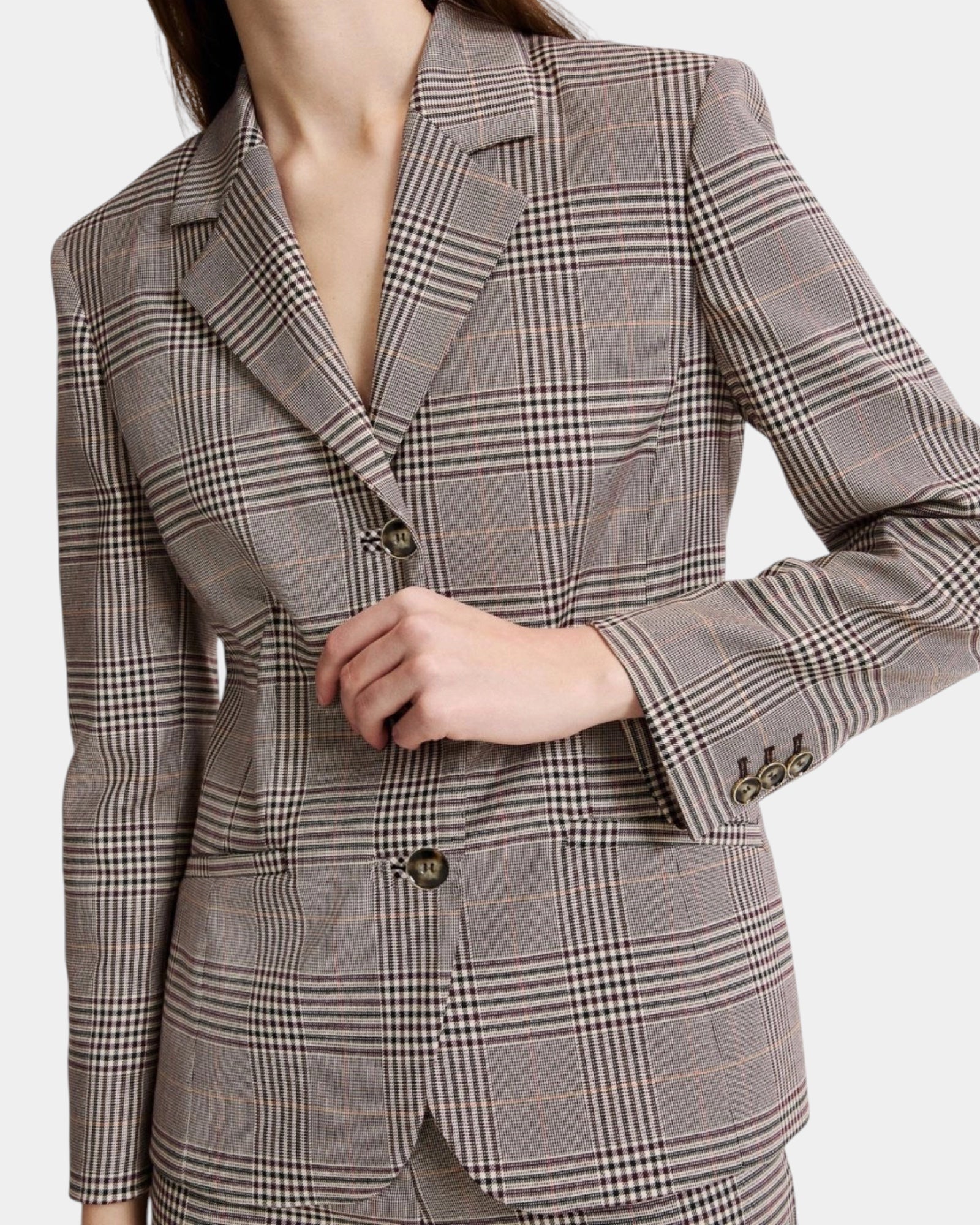 Marella Blazer Ginseng in Principe di Galles