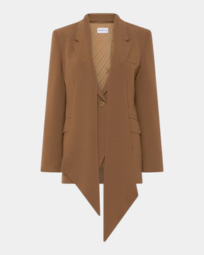 Marella Giacca Ottone in envers satin