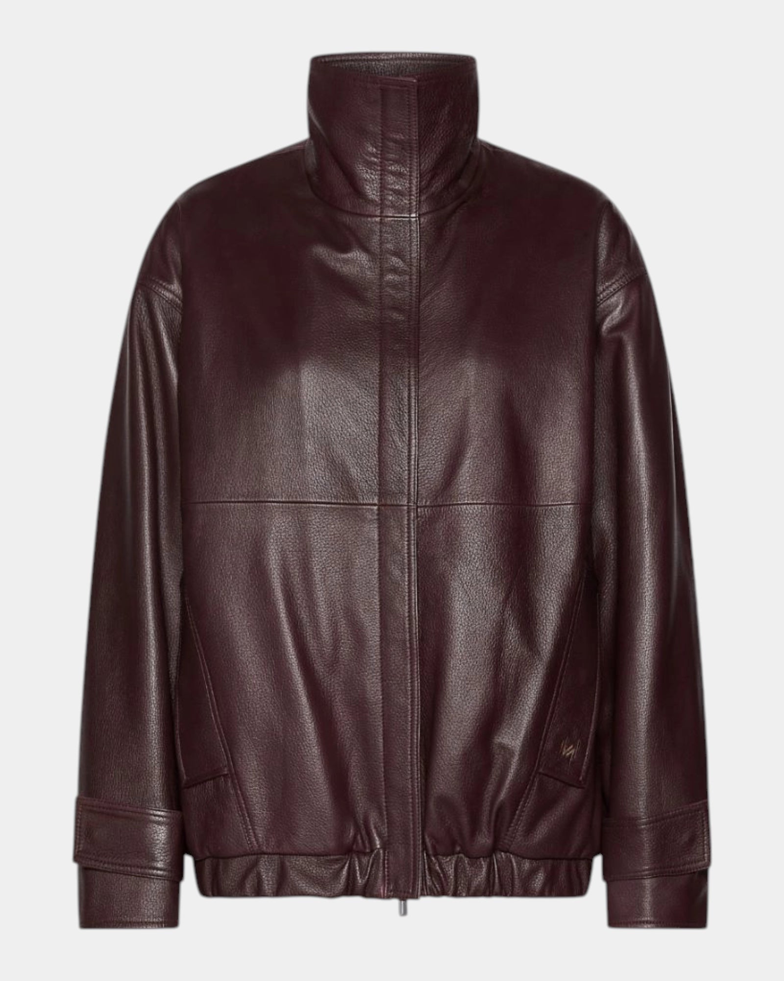 Marella Monochrome Bomber Livrea in Nappa
