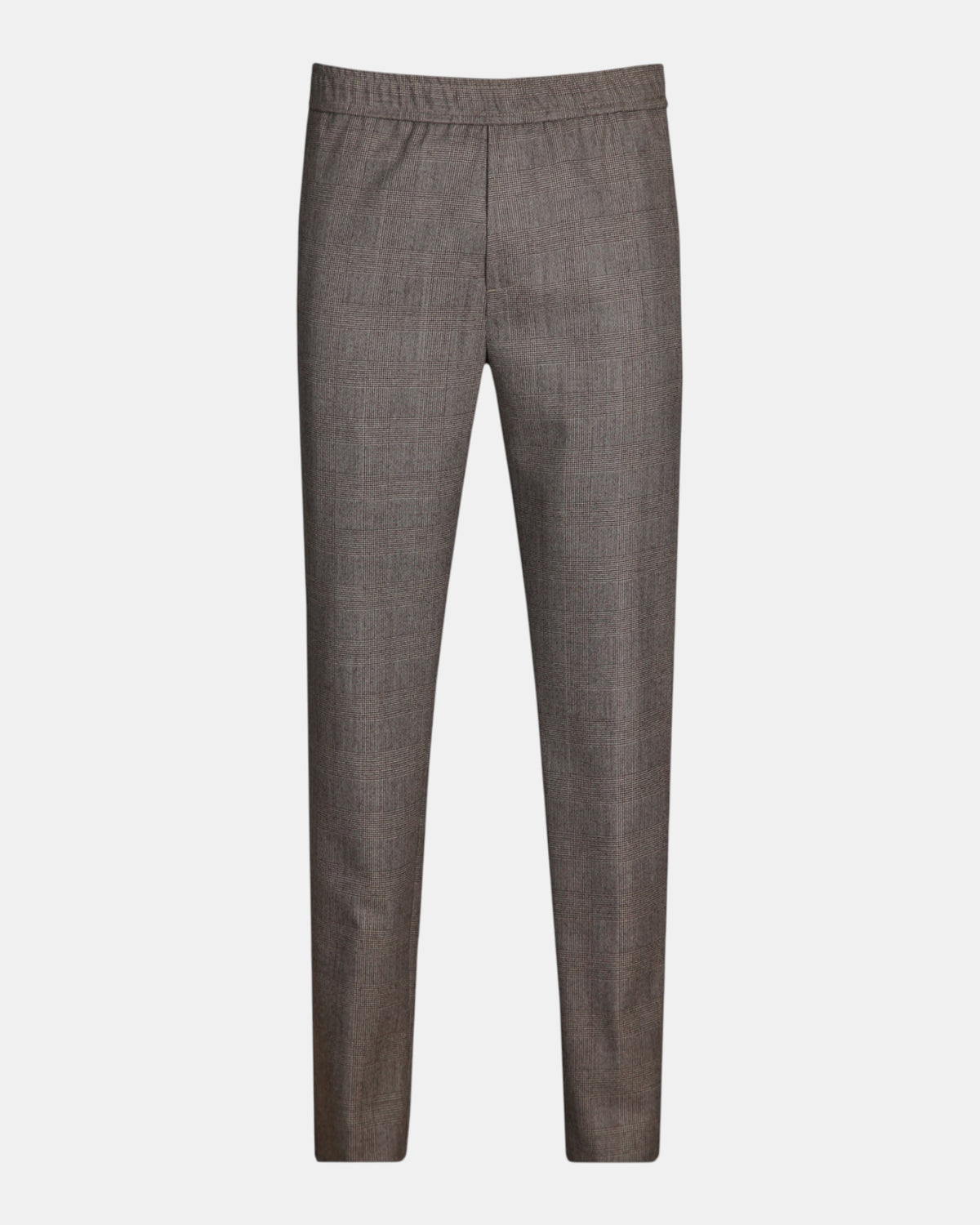 PMDS Steve – Pantalone slim in misto lana principe di Galles Beige