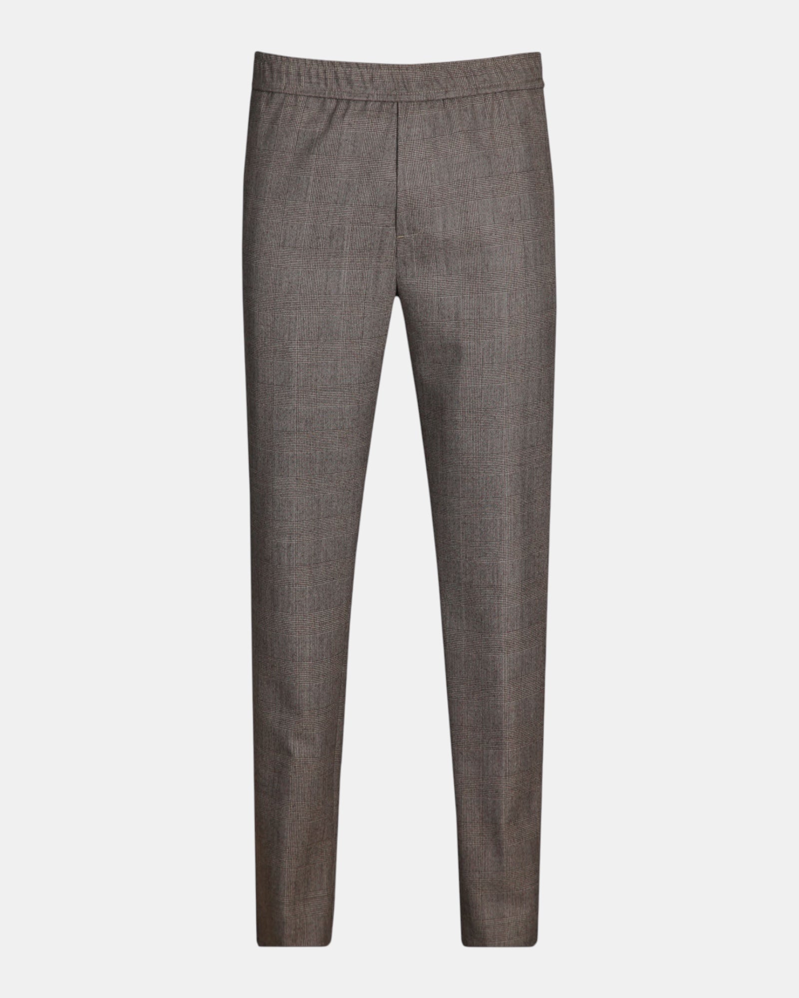 PMDS Steve – Pantalone slim in misto lana principe di Galles Beige