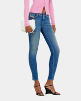 Diesel Jeans 2017 Slandy Skinny Blu 09P71