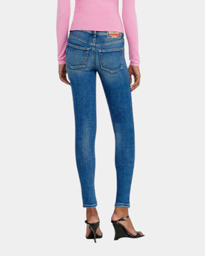 Diesel Jeans 2017 Slandy Skinny Blu 09P71
