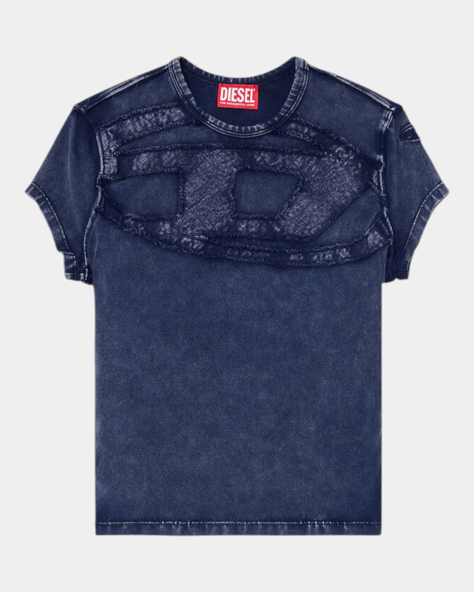 Diesel Top T-Mely-Cup Effetto Lavato