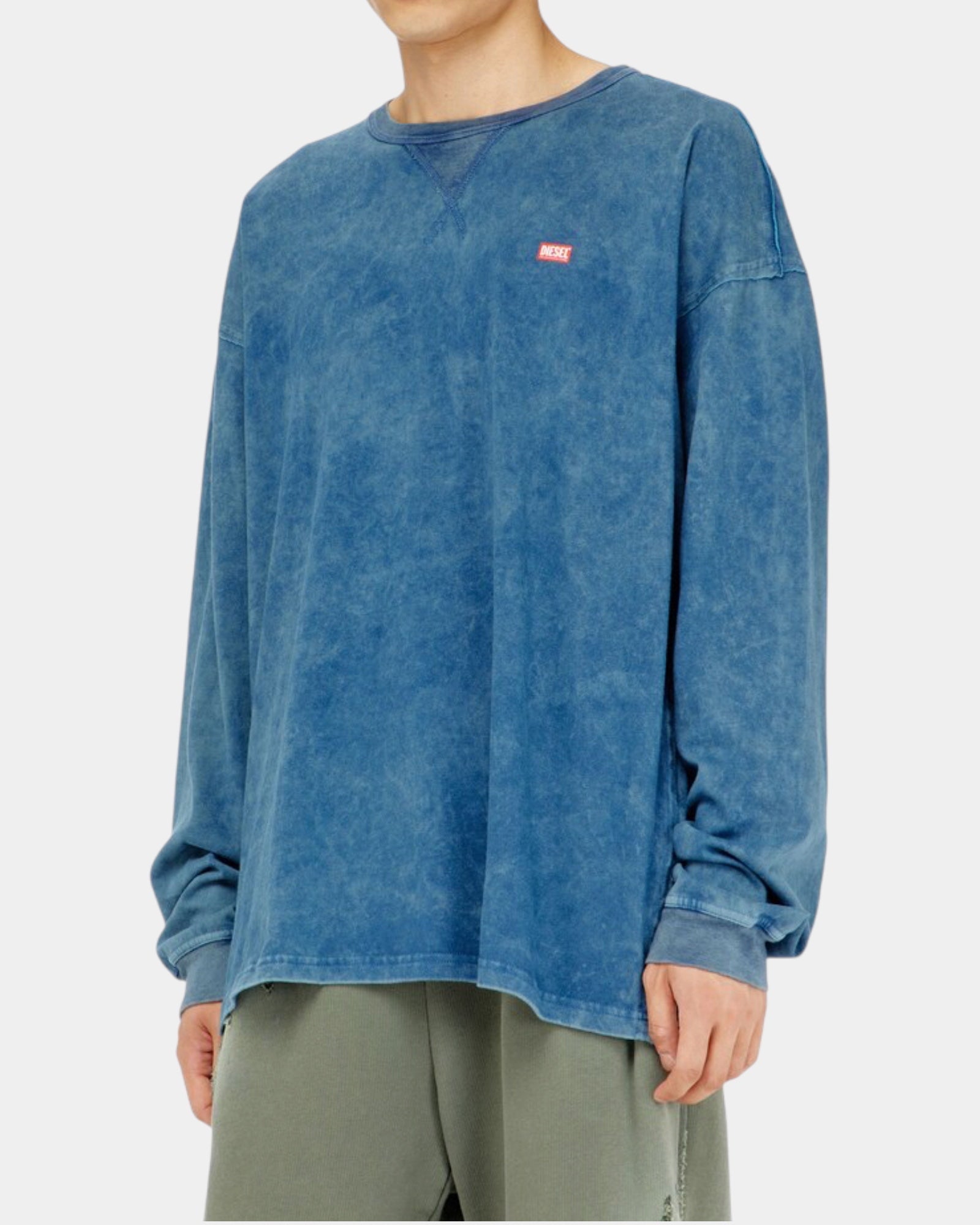 Diesel T-shirt Manica Lunga T-Boxt-LS-Raw