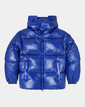 Diesel Piumino W-Rolfys Cappuccio Staccabile Blu