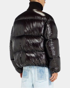 Diesel Piumino W-Ribb Collo Alto in Maglia