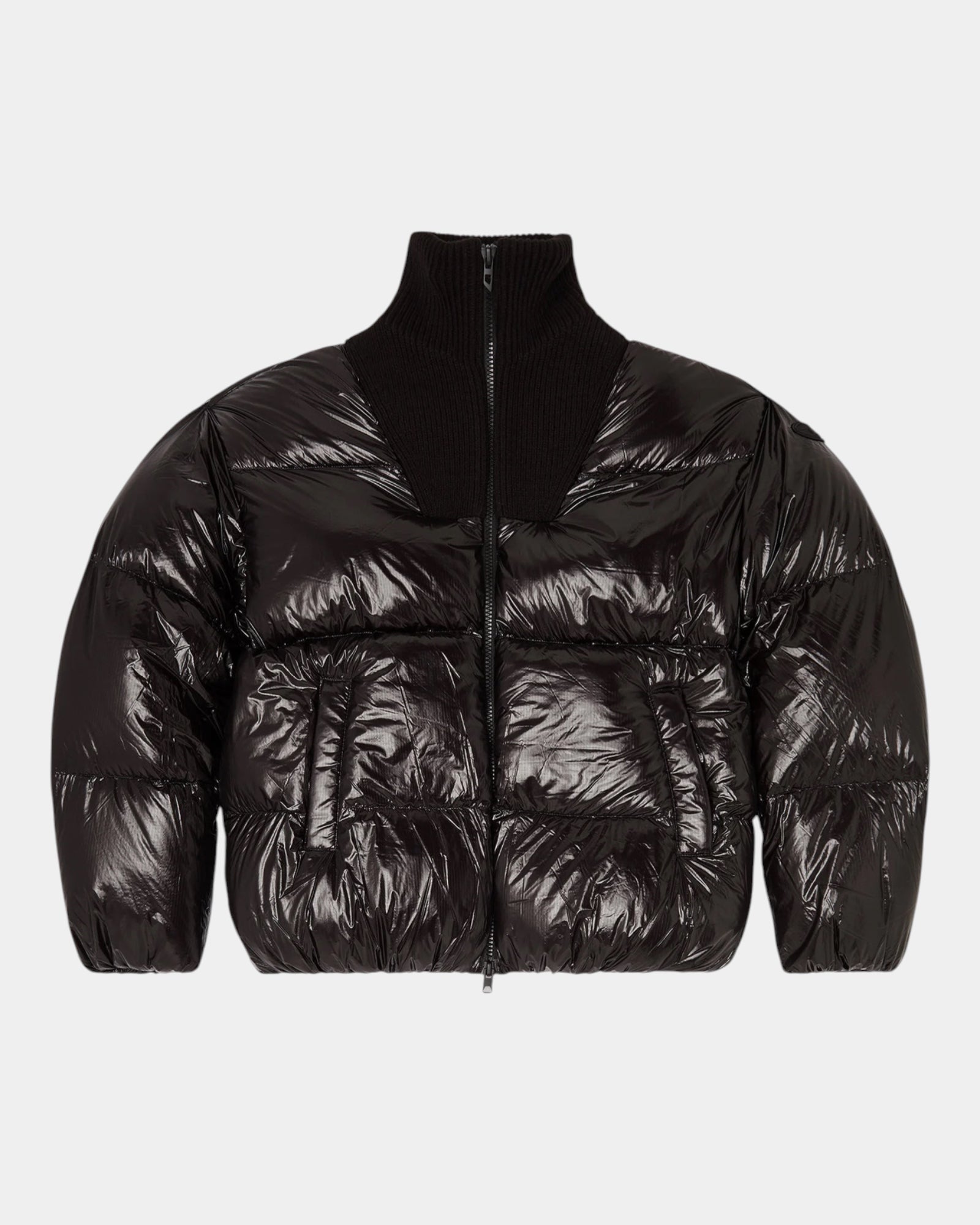 Diesel Piumino W-Ribb Collo Alto in Maglia