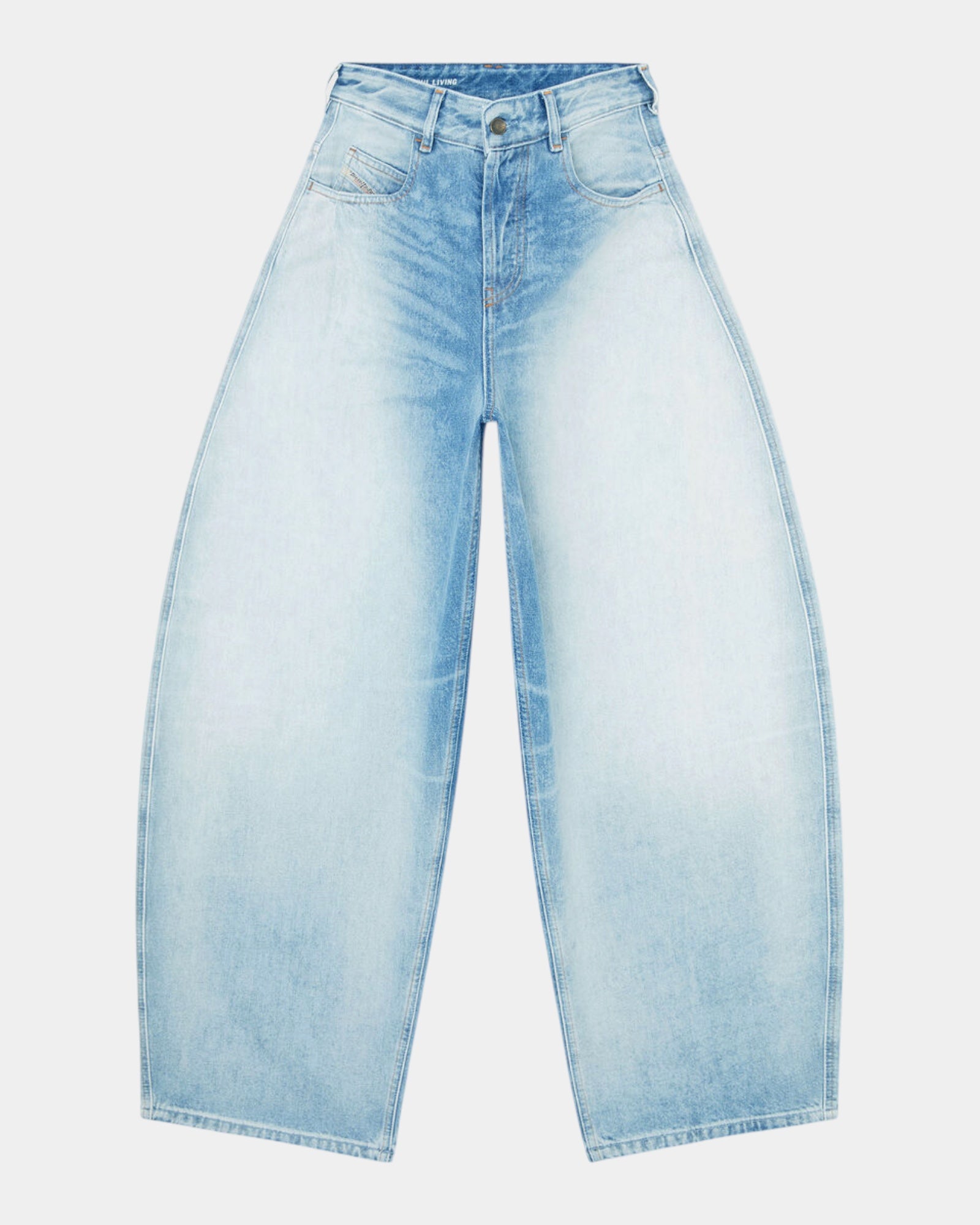Diesel Jeans 1987 D-Khelz Relaxed Vita Alta