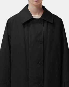 Duno Aloma – Trench con gilet staccabile Nero