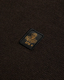 RefrigiWear Bennet – Maglione girocollo in lana merino Terracotta