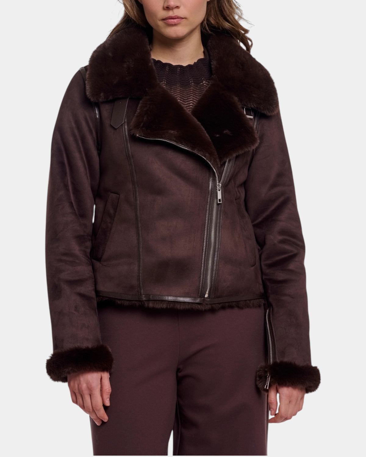 Rino & Pelle Bacia – Giacca Ecomontone Marrone