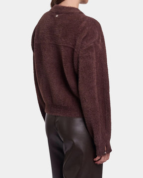 Rino & Pelle Bento – Giacca corta in maglia con zip