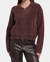 Rino & Pelle Bento – Giacca corta in maglia con zip