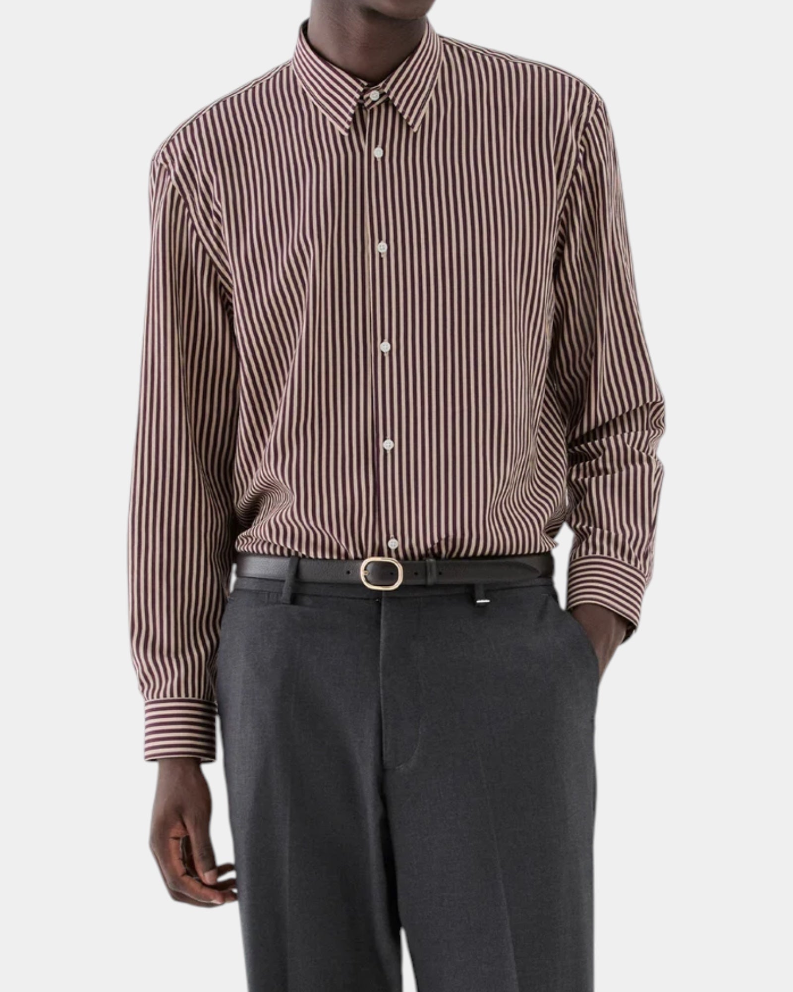 I'm Brian - Camicia a Righe in Viscosa