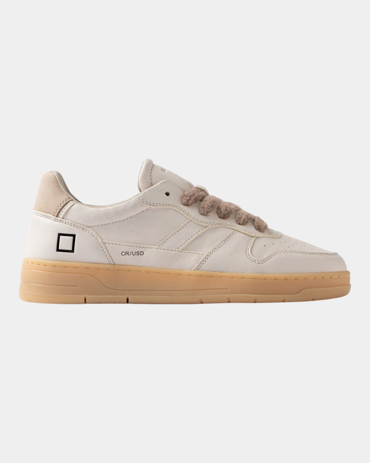 D.A.T.E. Sneakers Court 2.0 Used Bianco