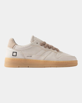 D.A.T.E. Sneakers Court 2.0 Used Bianco