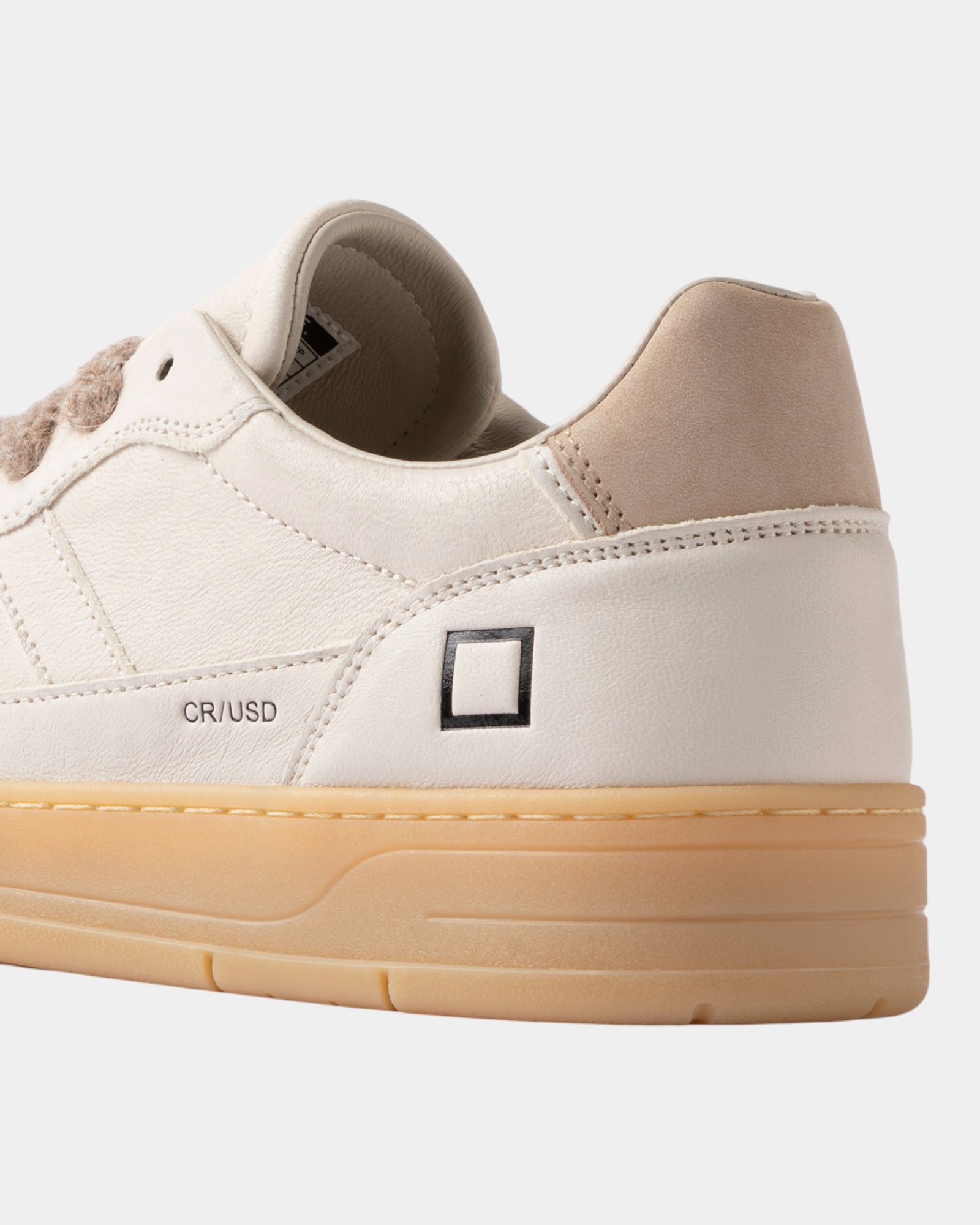 D.A.T.E. Sneakers Court 2.0 Used Bianco