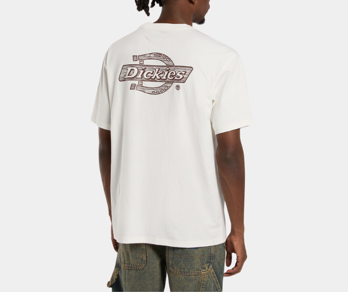 DICKIES WOOD LOGO T SHIRT S-4ZAT