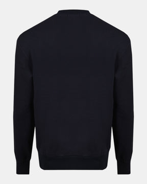 PMDS Eddy – Felpa girocollo basic Blu navy