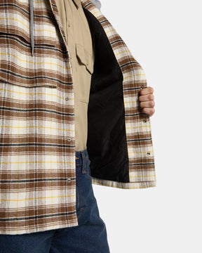 Dickies Eustis – Giacca-camicia in flanella con cappuccio