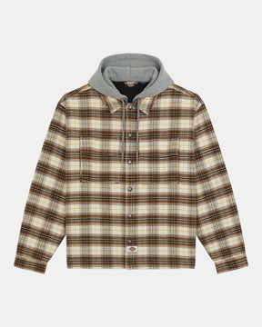 Dickies Eustis – Giacca-camicia in flanella con cappuccio