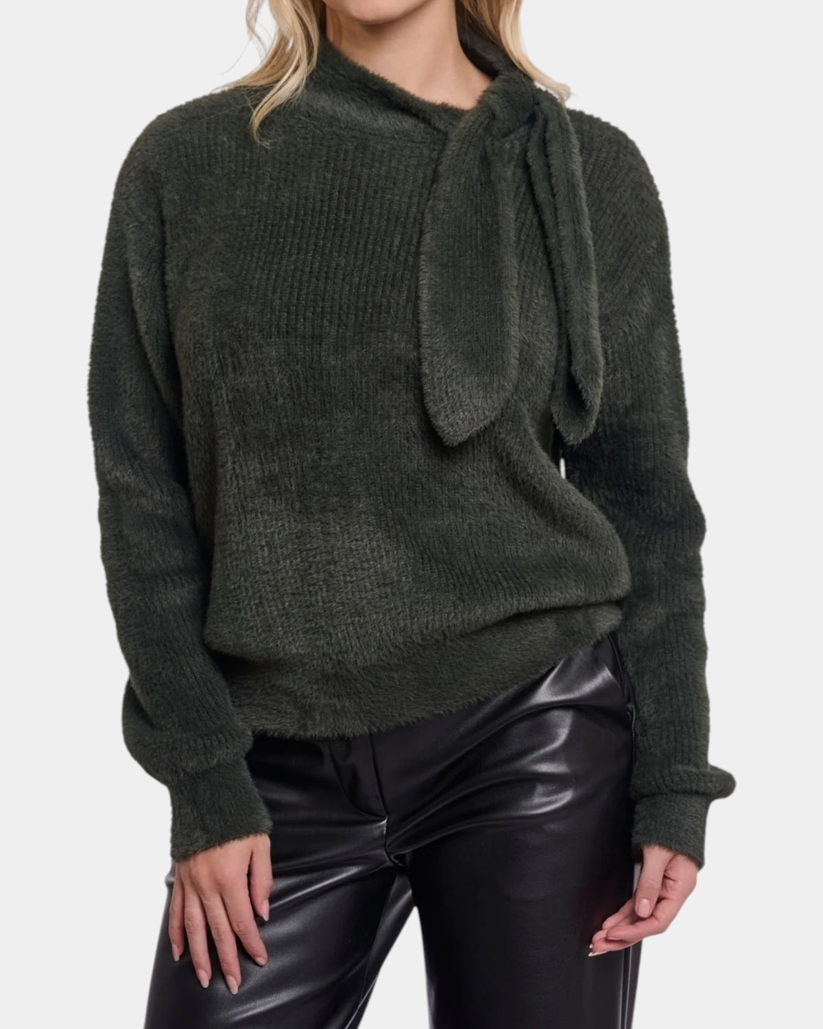 Rino & Pelle Griselda – Maglione con fiocco al collo
