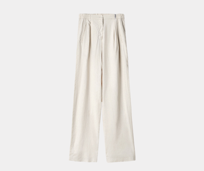 HINNOMINATE PANTALONE IN LINO W01854
