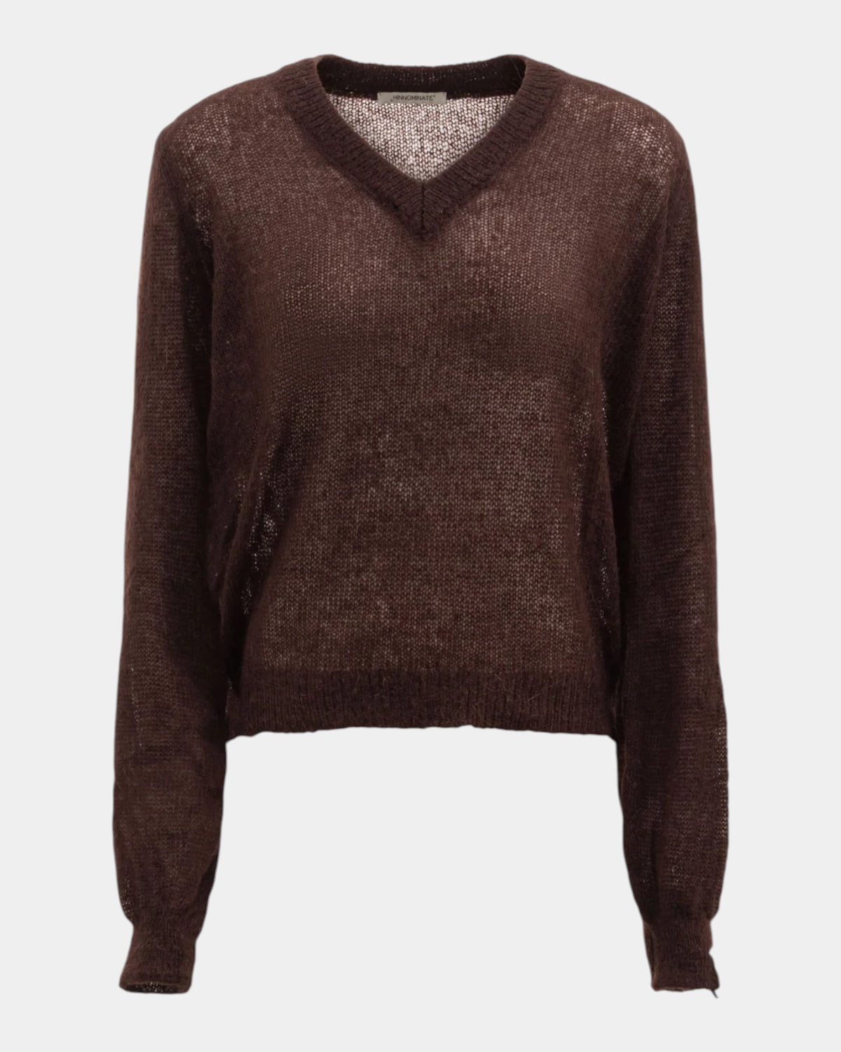 Hinnominate – Maglia con scollo a V misto mohair